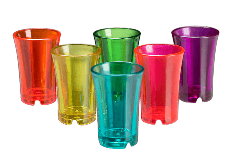 Bilde av Shotglass Fargede Glass