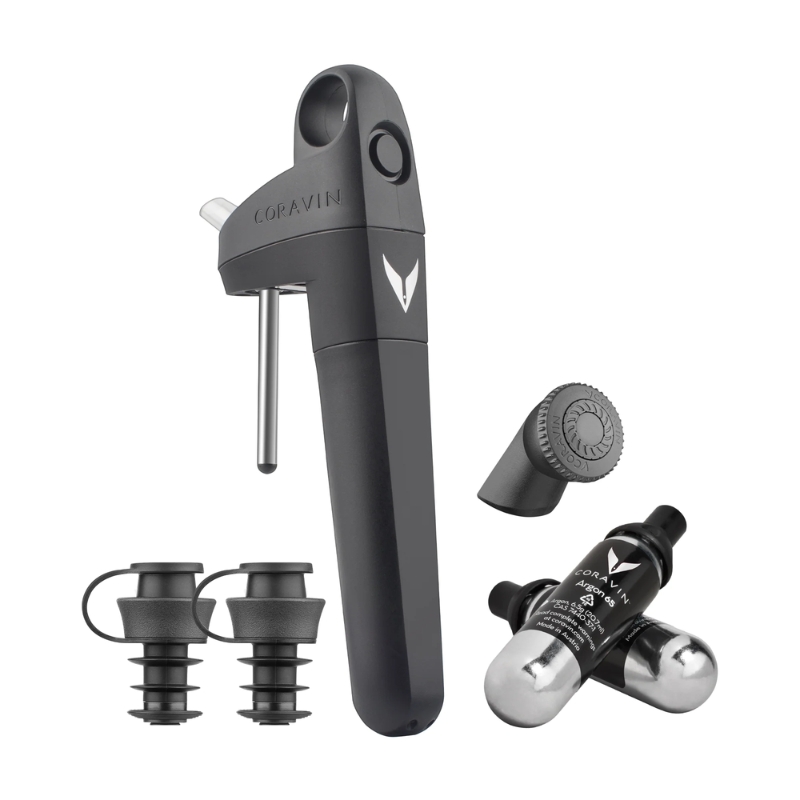 Coravin - Pivot vinkonserveringssystem 5 deler svart