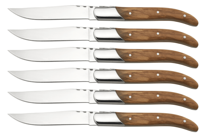 Laguiole By Haws Steakkniver i Gaveeske - 6 Stykk