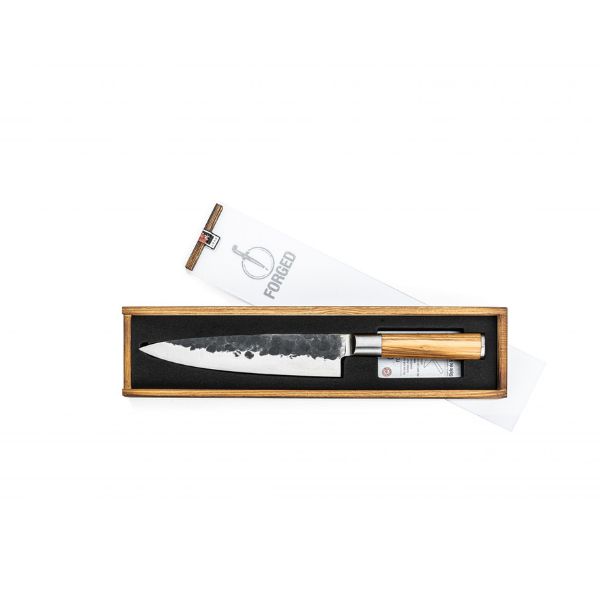 Forged - Kokkekniv 33 cm olive
