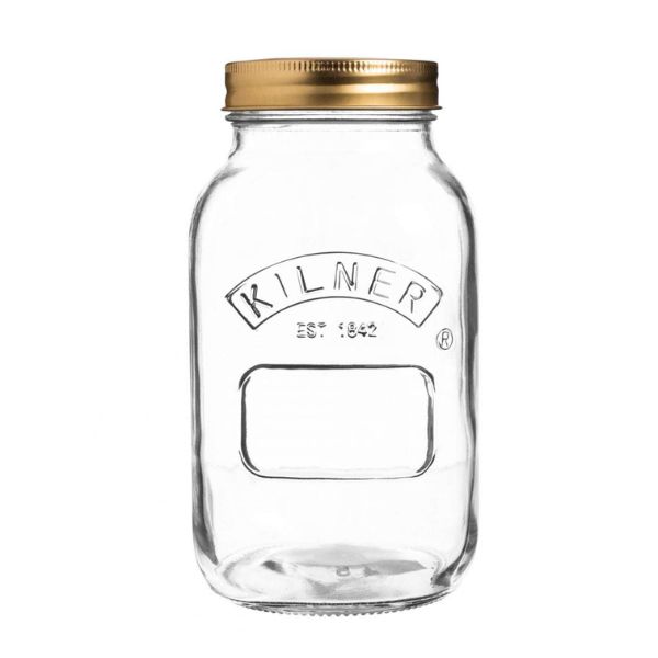 Kilner - Konserveringskrukke rund 1,0L