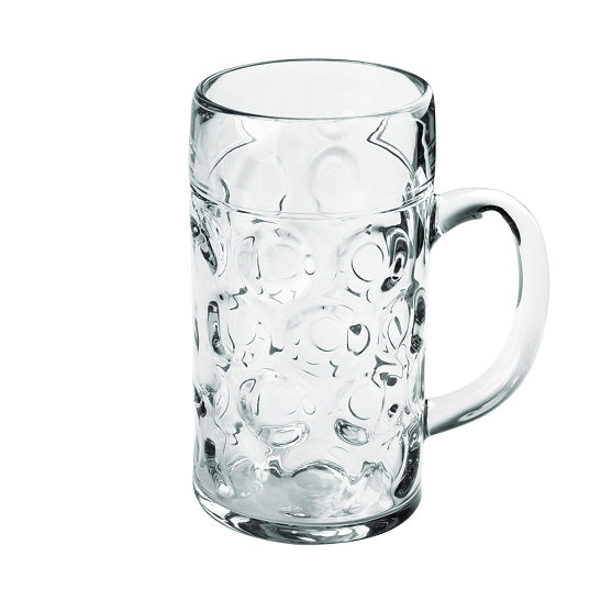 Ølglass Med Hank 0,5l - Poly