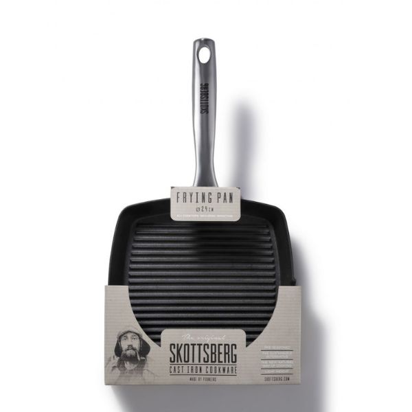 Skottsberg - Grillpanne i støpejern 24 cm